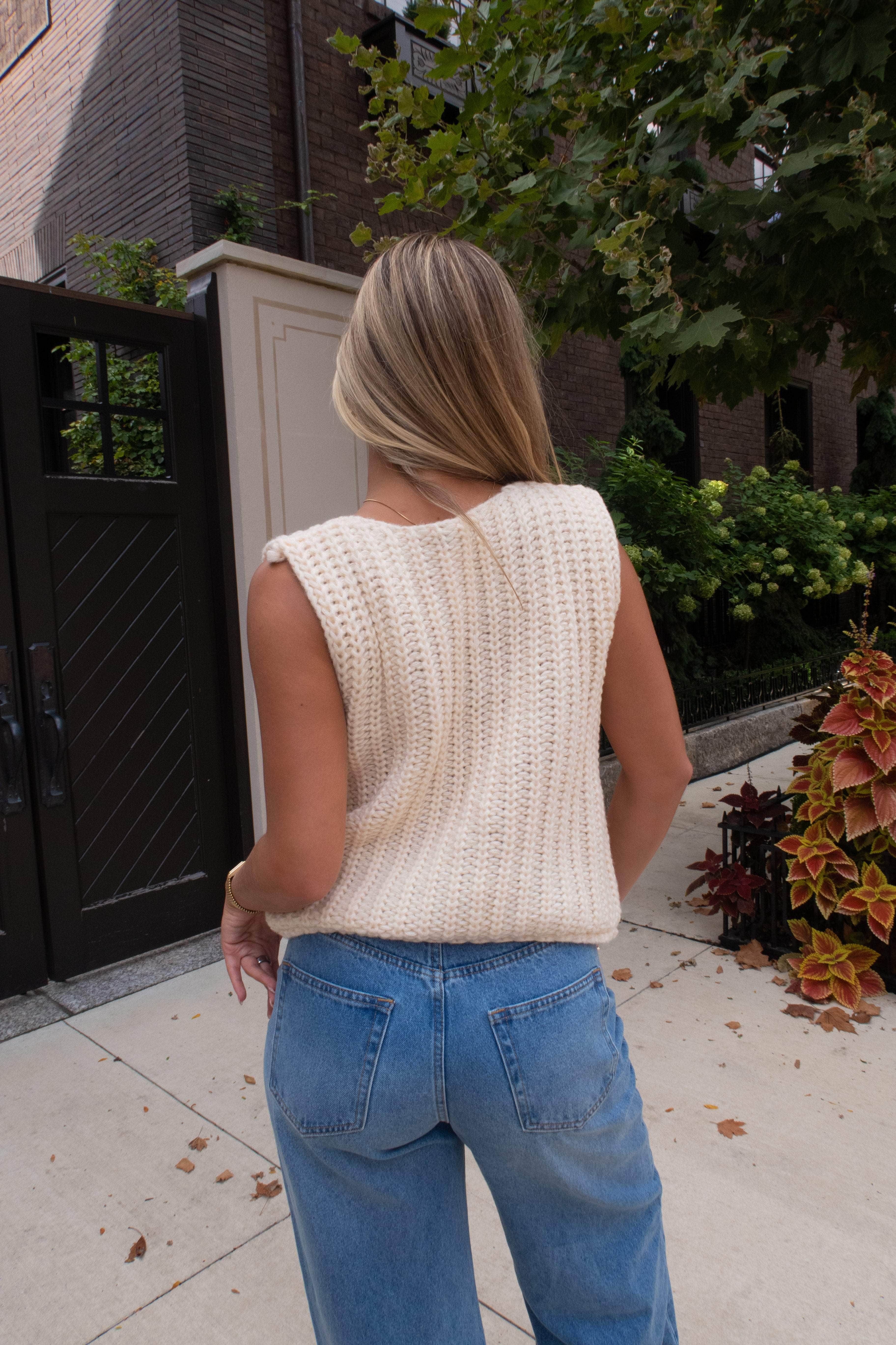Chai Break Sweater Vest